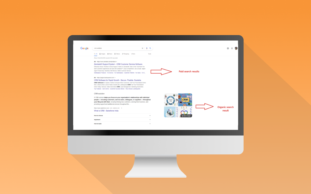 SEO Ranking - website's visibility on Search Engine Results Pages